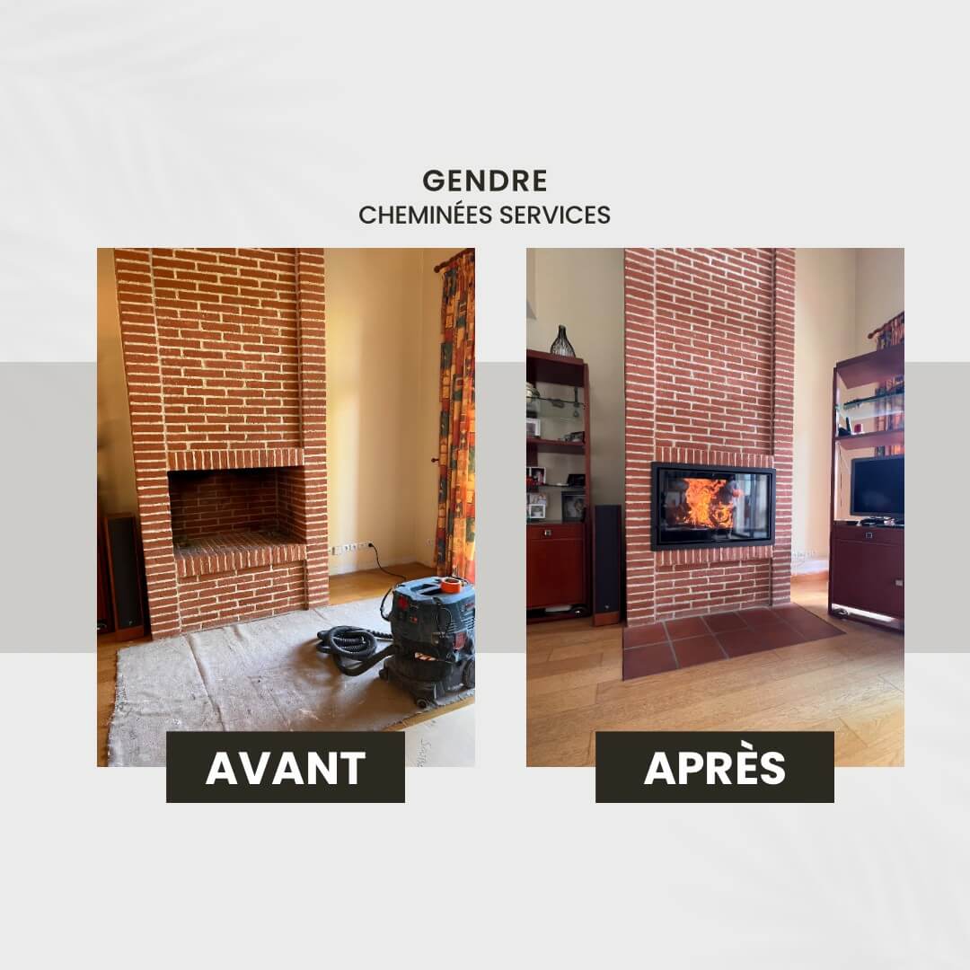 Grey Modern Home Before After Instagram Post(1)