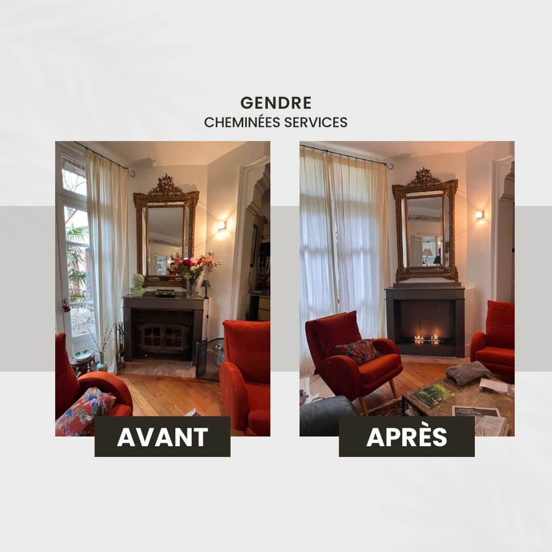 Grey Modern Home Before After Instagram Post(2)