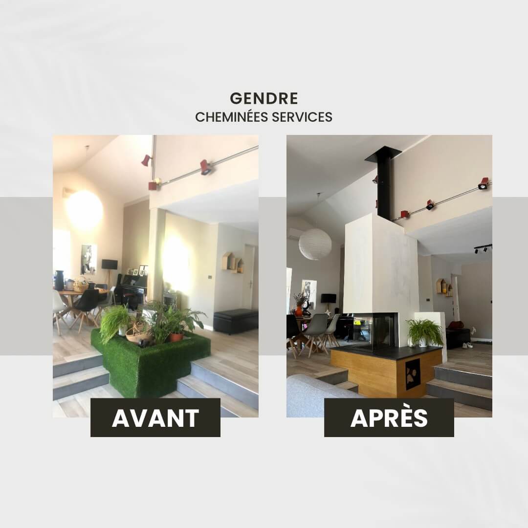 Grey Modern Home Before After Instagram Post(6)